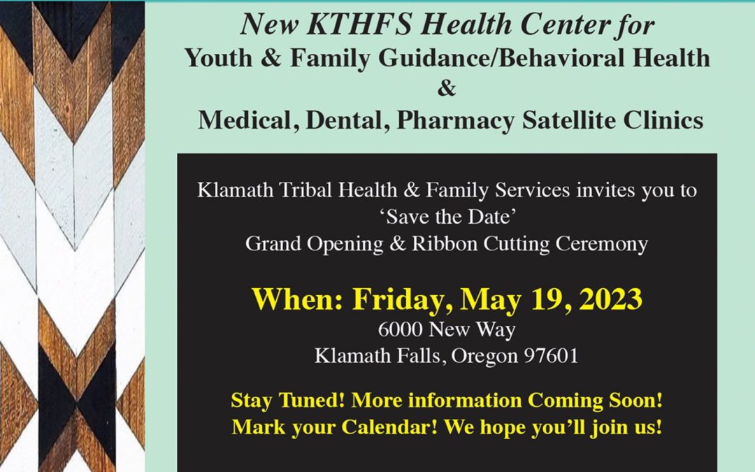 Grand Opening – New KTHFS Health Center