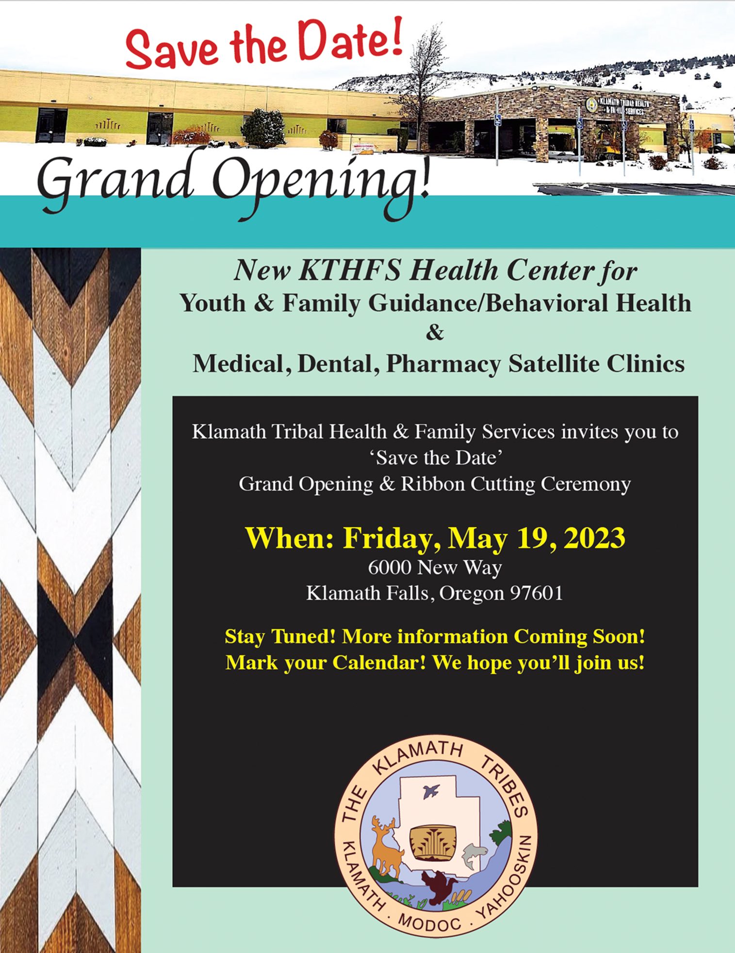 Grand Opening – New KTHFS Health Center Grand Opening – New KTHFS Health Center